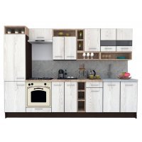 Bucatarie COSSY NEW 310 A2 Wenge / Decor K010